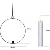 Indendørsdekoration Flamme Ring Sort Star Trading – miniature 9