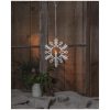 Indendørsdekoration Flamme Snow Hvid Star Trading – miniature 5