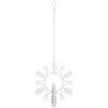 Indendørsdekoration Flamme Snow Hvid Star Trading – miniature 1