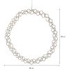 Indendørsdekoration Hoop Krom Star Trading – miniature 5