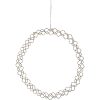 Indendørsdekoration Hoop Krom Star Trading – miniature 1