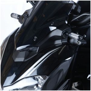 Indicator Adpater Kit Black Kawasaki R&G Racing