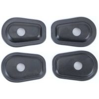 Indicator Adpater Kit Black Universal R&G Racing