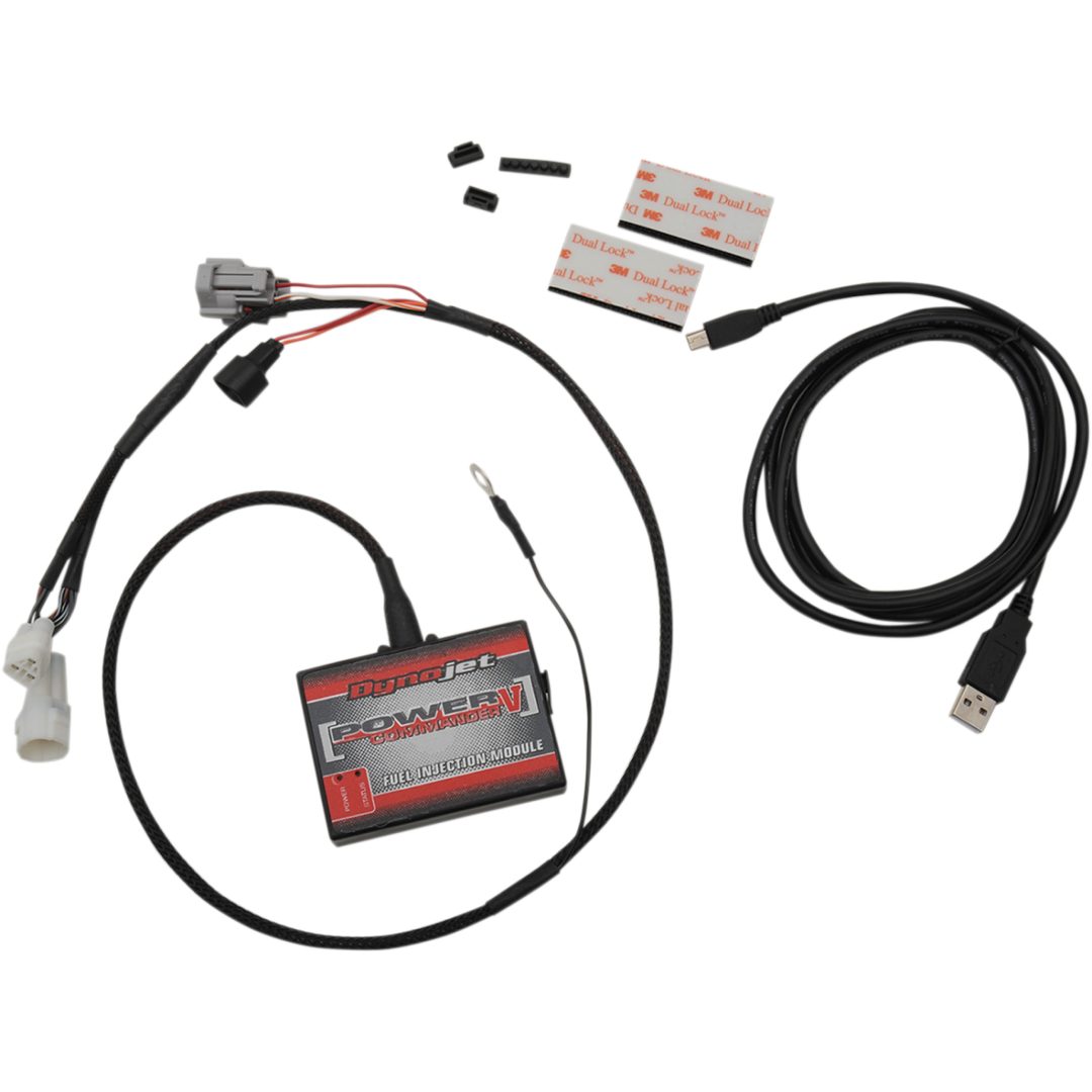 Indsprøjtningsmodul Power Commander V Two-Position Dynojet Sort/Rød