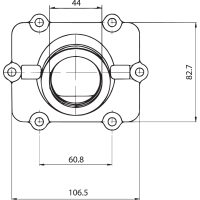 Indsugningsgummi Standard KIMPEX