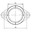 Indsugningsgummi Standard KIMPEX CARB FLANGE, YAMAHA – miniature 2