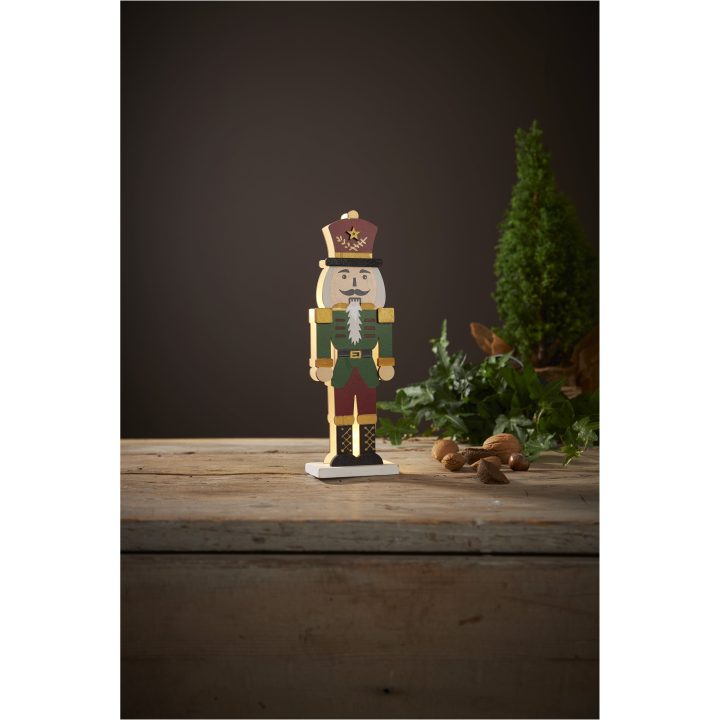 Inomhusdekoration Nutcracker Grön Star Trading – billede 6