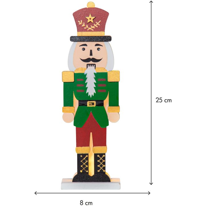 Inomhusdekoration Nutcracker Grön Star Trading – billede 5