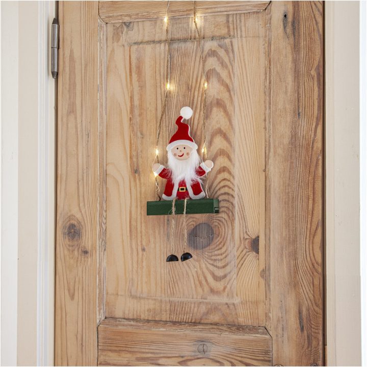 Inomhusdekoration Santa Röd Star Trading – billede 2