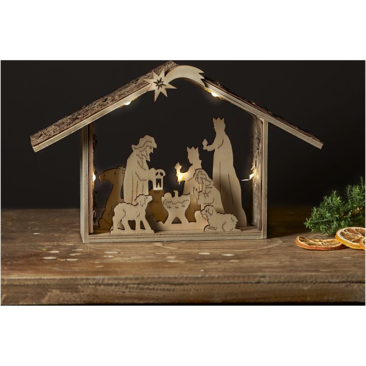 Inomhusdekoration Yuletide Natur Star Trading – billede 4