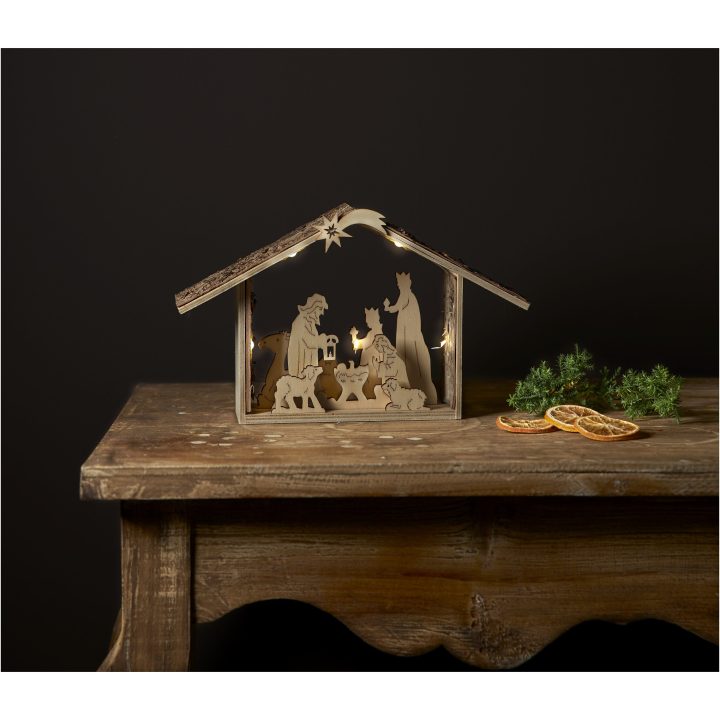 Inomhusdekoration Yuletide Natur Star Trading – billede 2