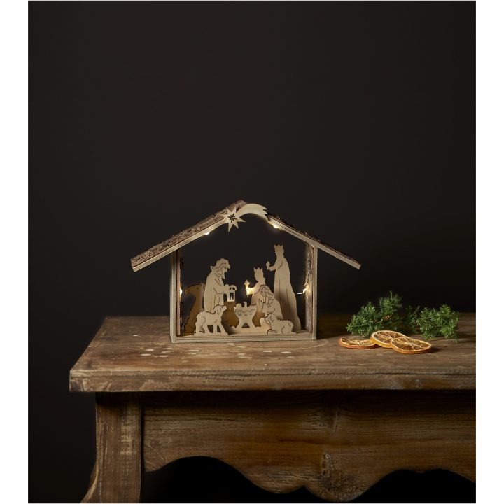Inomhusdekoration Yuletide Natur Star Trading – billede 6