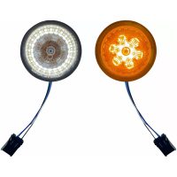 INSERTS TURN SIGNAL PROBEAM LED FRONT SMOKED LENS