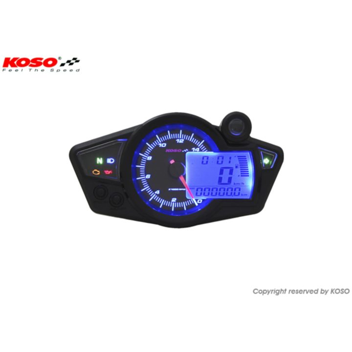 Instrumentbræt RX1N+ GP Style Sort KOSO – billede 3