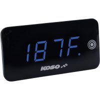 Instrumentpanel Digital Super Slim Touchscreen Volt- og Temperaturmåler KOSO NORTH AMERICA