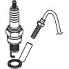 Instrumentpanel Temp Sensor Cylinder Head 10mm Sort/rød/hvid KOSO NORTH AMERICA TEMP SENSOR CYL HEAD 10MM – miniature 2