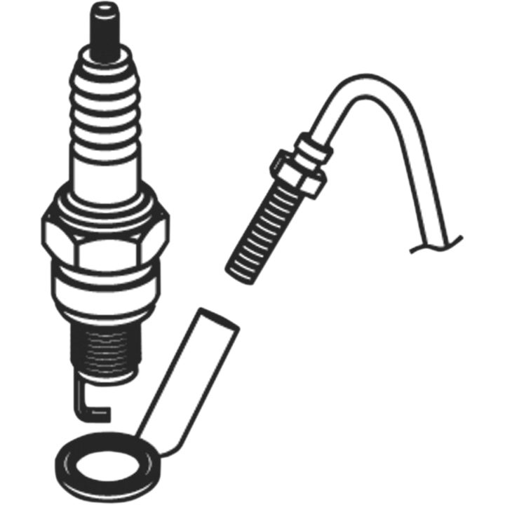 Instrumentpanel Temp Sensor Cylinder Head 10mm Sort/rød/hvid KOSO NORTH AMERICA TEMP SENSOR CYL HEAD 10MM – billede 2