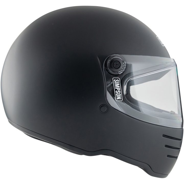 Integralhjälm M62 Solid Svart Matt Simpson – billede 2