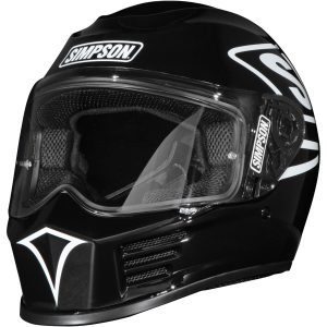 Integralhjälm Speed 12 OClock Svart Simpson