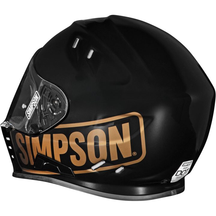 Integralhjälm Venom Logo ST Svart Simpson – billede 10