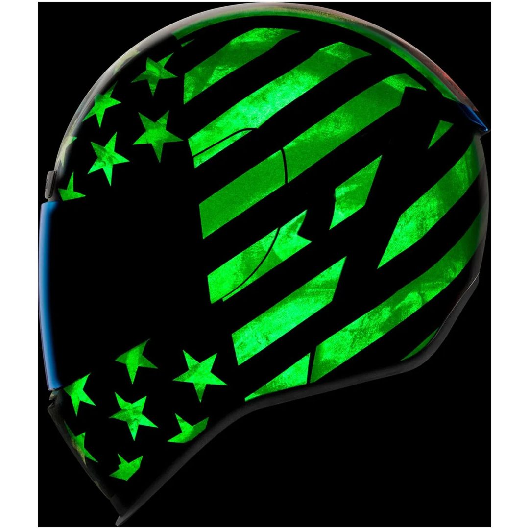 Integralhjelm Airframe Old Glory ICON Small – billede 6