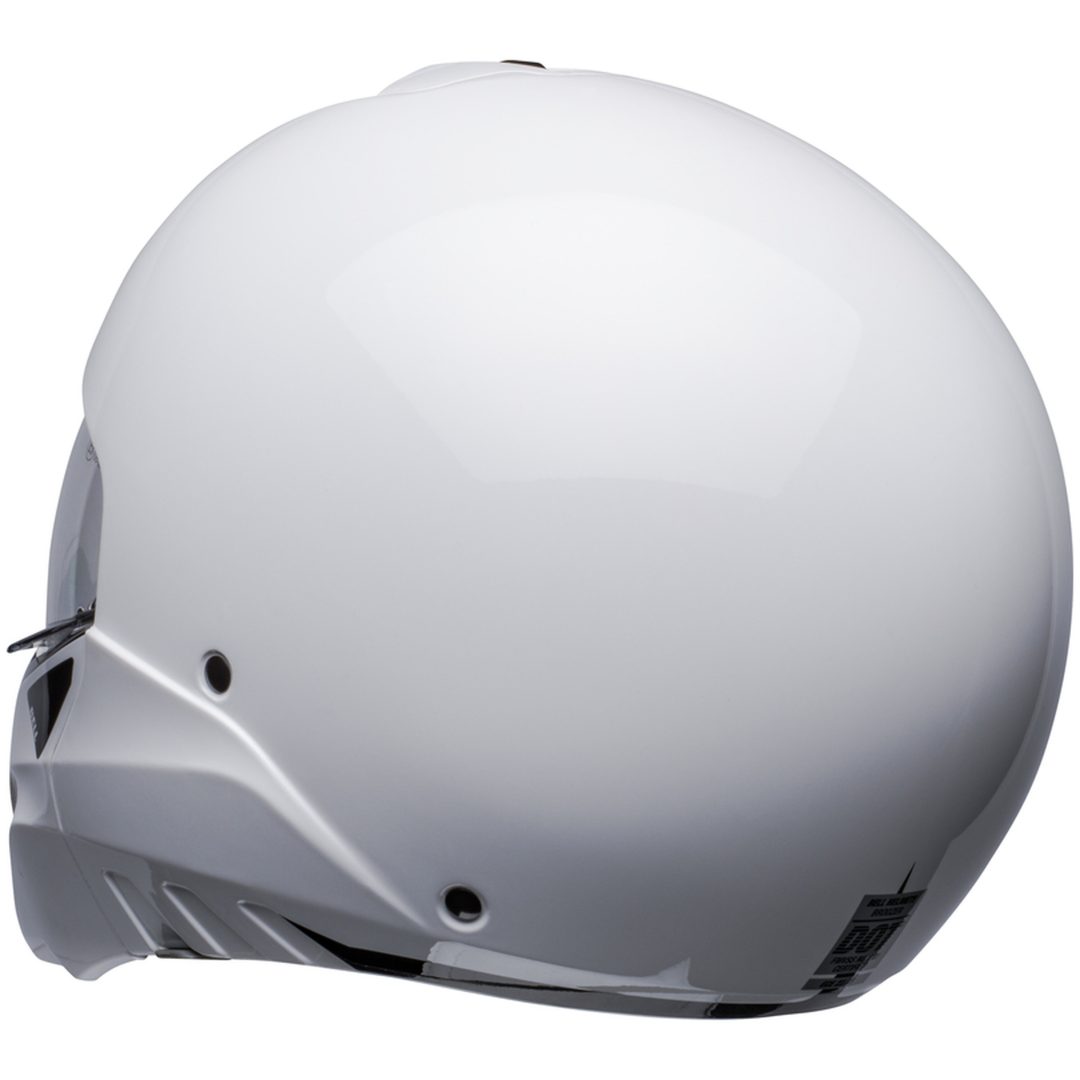 Integralhjelm Broozer Duplet Blank Hvid BELL s – billede 16