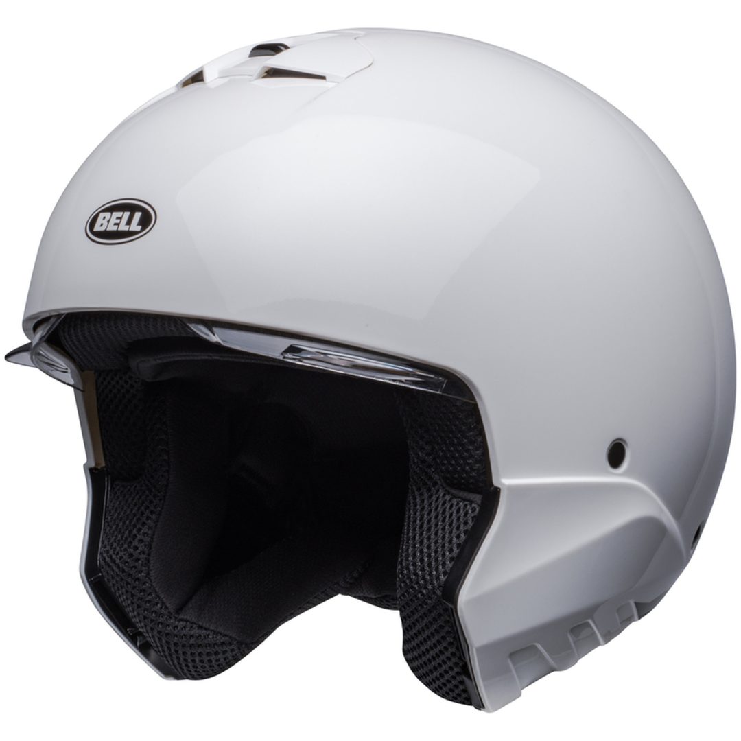 Integralhjelm Broozer Duplet Blank Hvid BELL s – billede 8