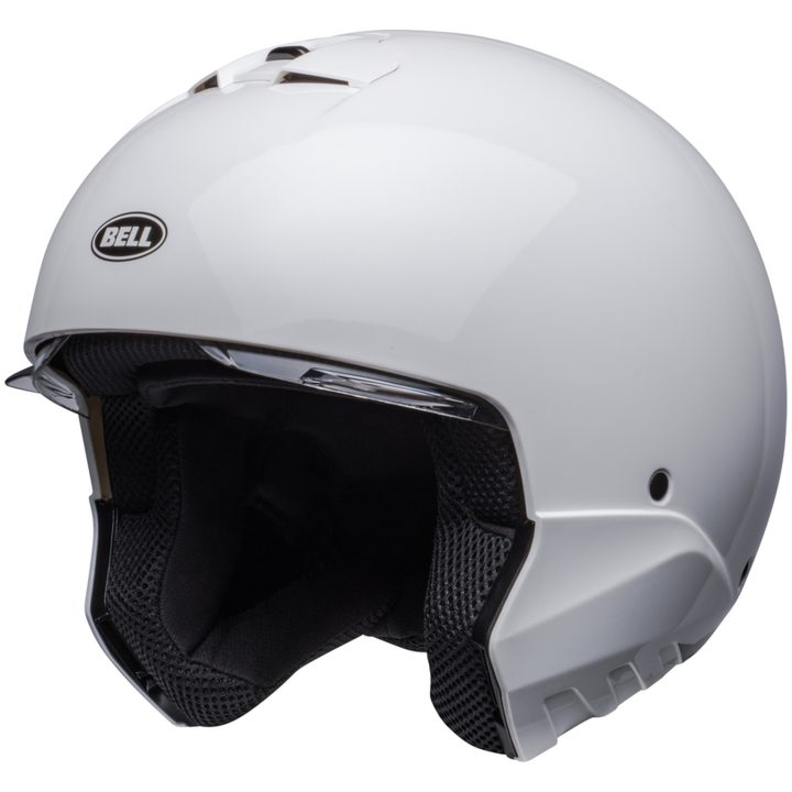 Integralhjelm Broozer Duplet Blank Hvid BELL s – billede 8