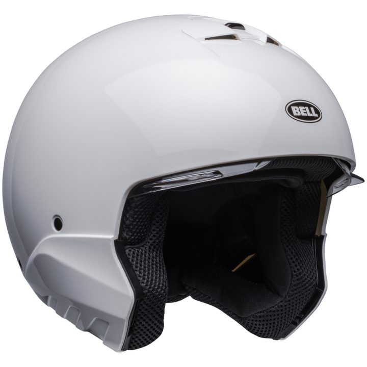 Integralhjelm Broozer Duplet Blank Hvid BELL s – billede 7