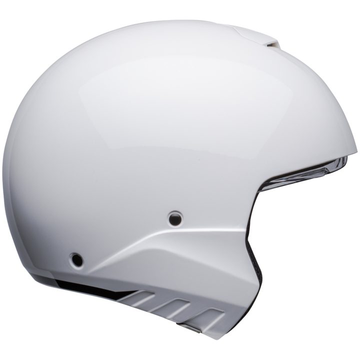 Integralhjelm Broozer Duplet Blank Hvid BELL s – billede 2