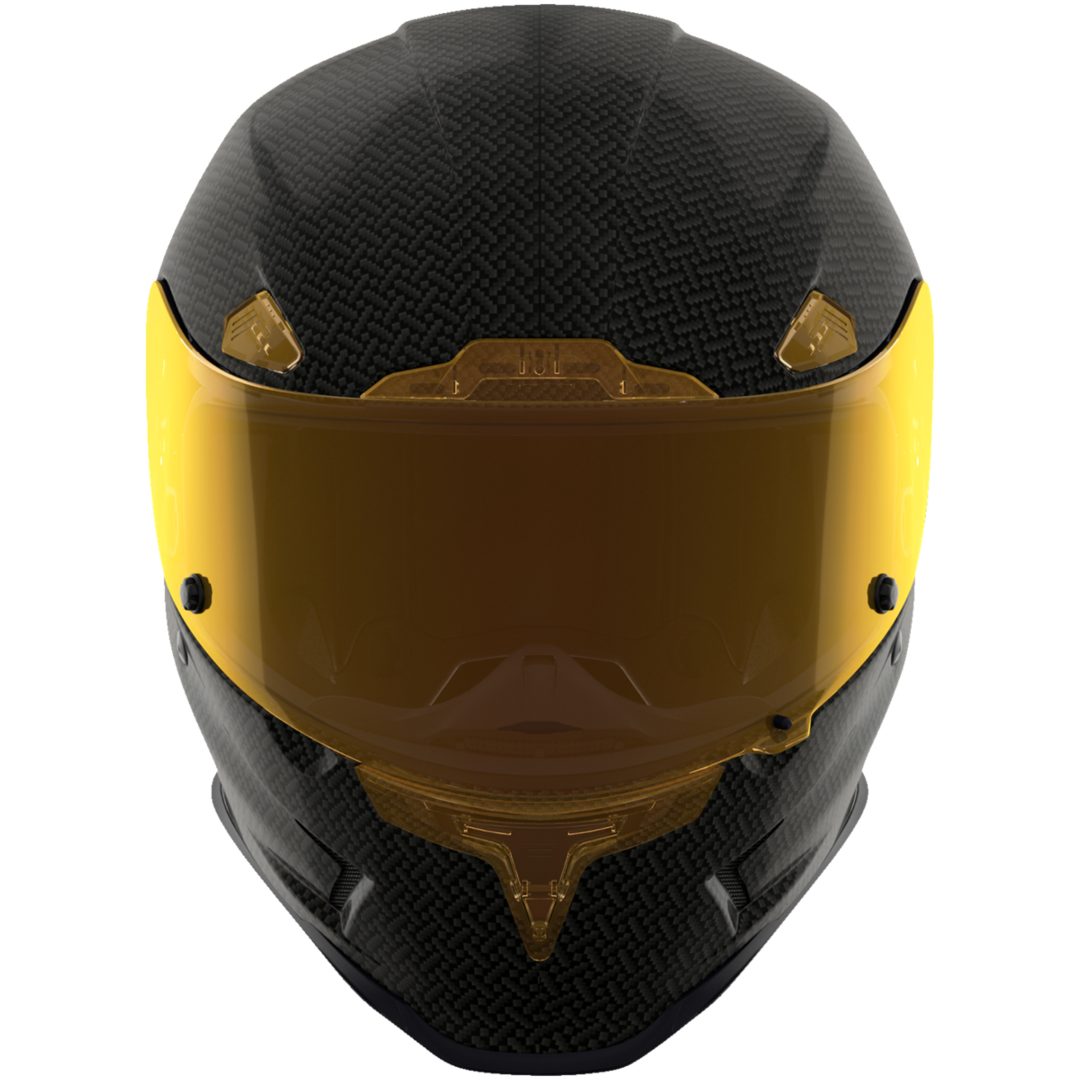 Integralhjelm Carbon Tress Gul ICON GUL – billede 6