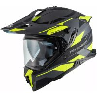 Integralhjelm Discovery Eay 17 BM Sort/Gul Mat Premier