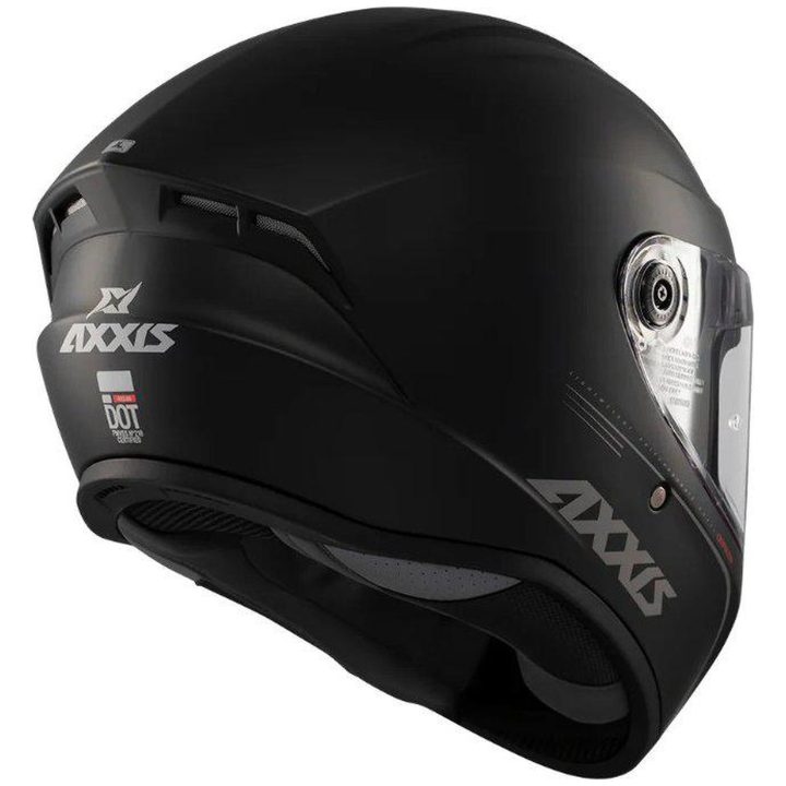 Integralhjelm Draken Sort Mat AXXIS XS – billede 4
