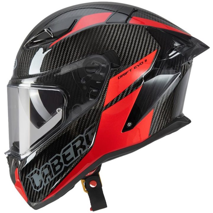 Integralhjelm Drift Evo Ii Carbon Nova Rød Caberg XL – billede 3