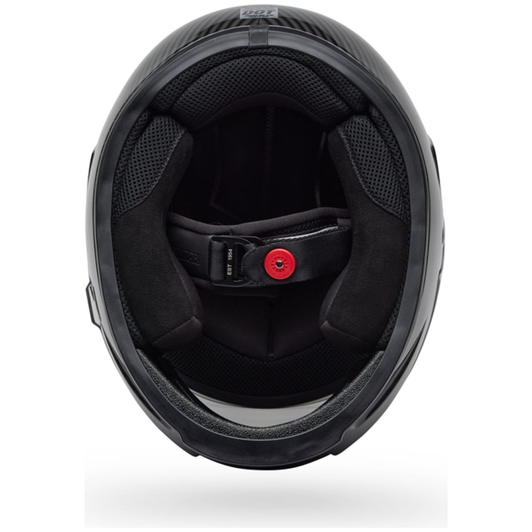 Integralhjelm Eliminator Carbon Diverge Mat/Blank Hvid/Sort BELL s – billede 5