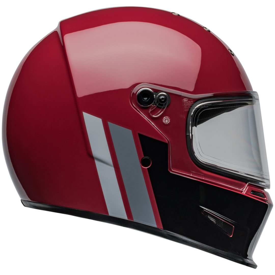 Integralhjelm Eliminator Gt Blank Rød/sort BELL 2XL – billede 9