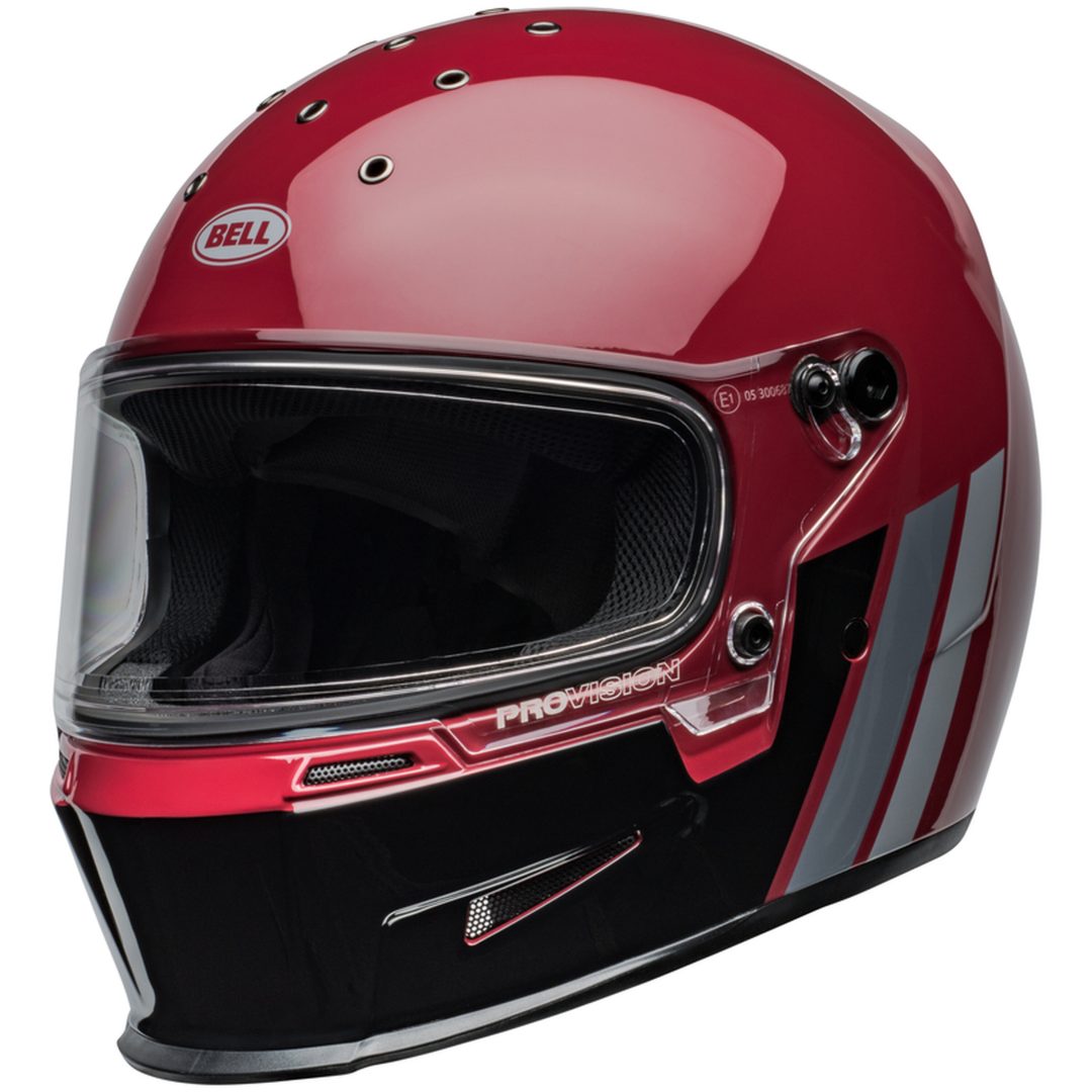 Integralhjelm Eliminator Gt Blank Rød/sort BELL 2XL