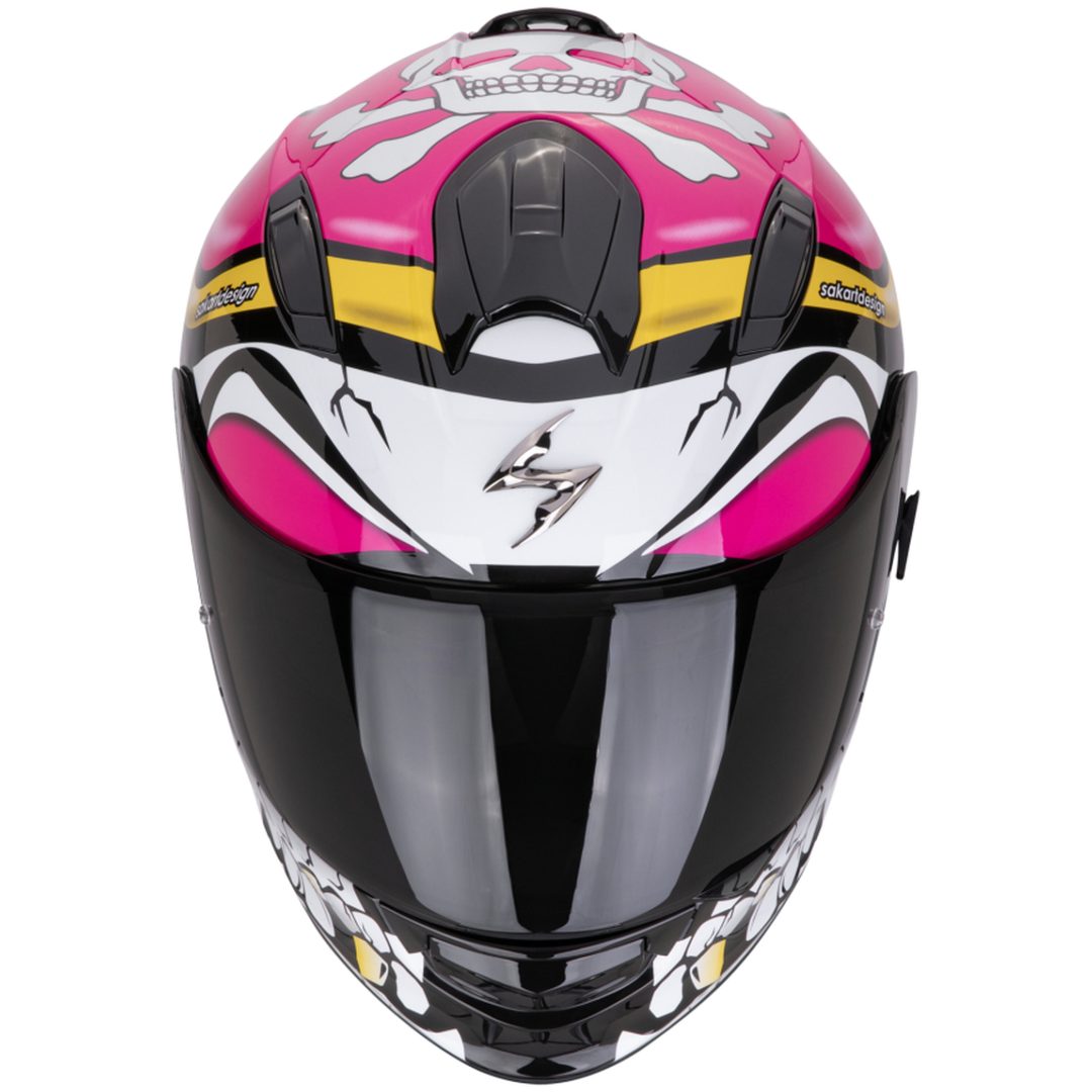 Integralhjelm EXO-491 Pirate Pink Scorpion