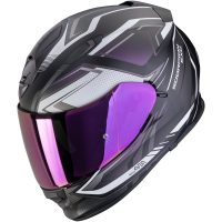 Integralhjelm EXO-491 Zumo Sort Mat/Kameleon Scorpion