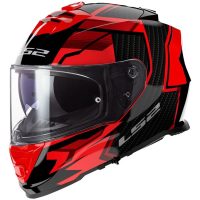 Integralhjelm Ff800 Storm Ii Tracker Sort/rød LS2