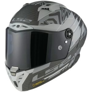 Integralhjelm Ff805 Thunder Carbon Gp Aero Matsort LS2