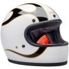 Integralhjelm Gringo Hvid/Blå Flammer BILTWELL Small – miniature 7
