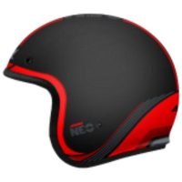Integralhjelm Hornet Matsort Rød AXXIS
