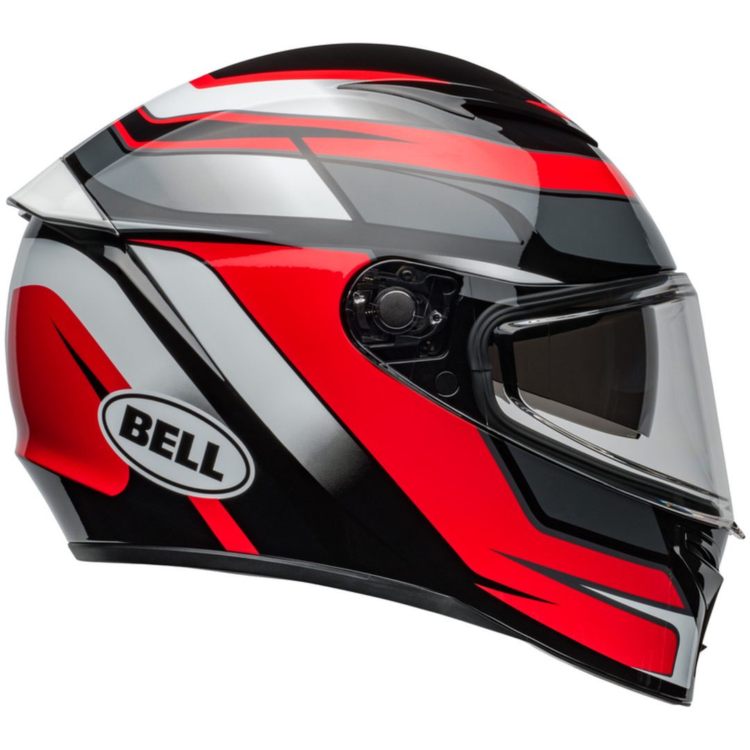 Integralhjelm Lithium Mips Podium Blank Sort/rød BELL s – billede 7