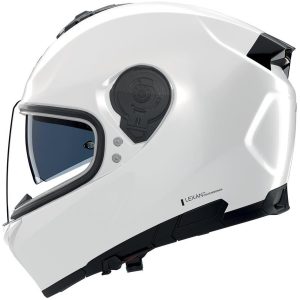 Integralhjelm N80-8 Classico Hvid Metallic NOLAN