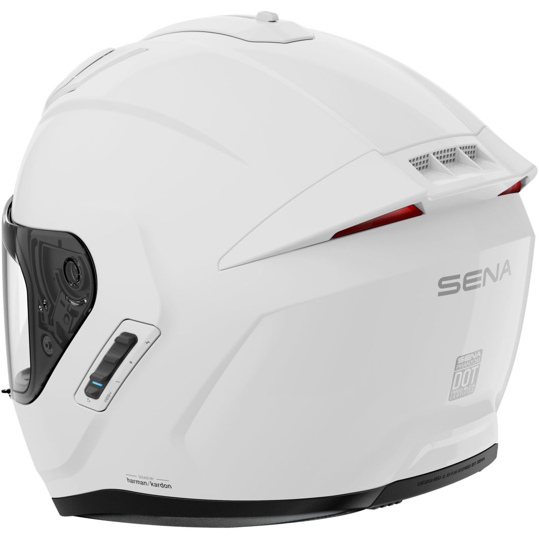 Integralhjelm Phantom Hvid Sena – billede 5