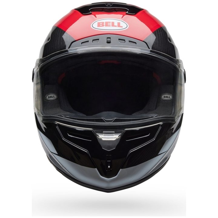 Integralhjelm Race Star Dlx Flex Corsa Rød/hvid BELL M – billede 3