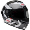 Integralhjelm Race Star Dlx Hello Cousteau Equidae Mat Glans Sort/grå/hvid BELL Small – miniature 2