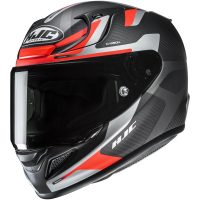 Integralhjelm RPHA 12 Carbon Xentra Sort/Orange HJC