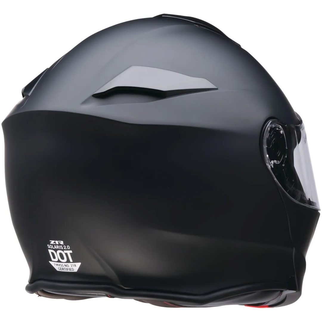 Integralhjelm Solaris 2.0 Sort Mat Z1R XS – billede 5